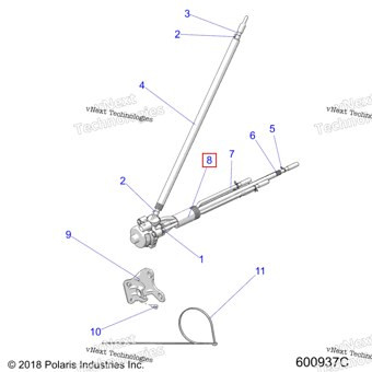 5521324 TUBING CONVOLUTED 1 X6