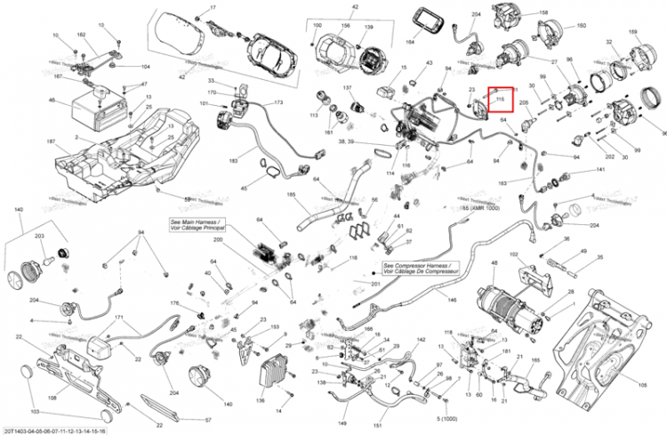 Сигнал Can-Am Outlander 1000 EFI DPS XT XT-P (2014) (710000983)