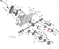 Переключения блок в сборе Can-Am Outlander 4x4 XT 1000R (2025) (420657707)