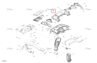 Верхний впуск глушитель воздуховод Ski-Doo Expedition LE 900 ACE Turbo (2026) (508001289)
