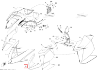 Капот поролон Ski-Doo Summit X 800R Power T.E.K. (2009) (517303990)