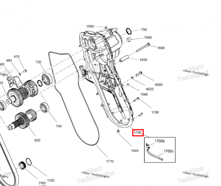 504154651 Крышка коробки Ski-Doo Expedition 504153937 504154121	
