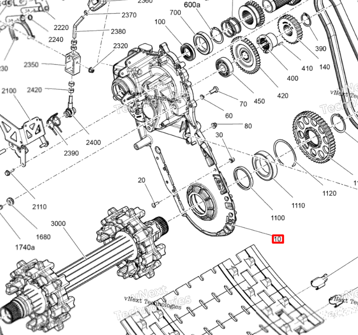 504154651 Крышка коробки Ski-Doo Expedition 504153937 504154121	