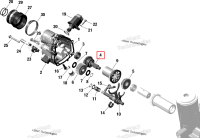 Countershaft Sea-Doo RXT-X 300 (2023) (420684272)