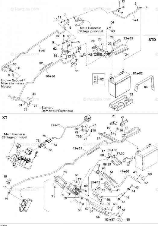 710000999 CABLAGE DIODE  *DIODE HARNESS  Электропроводка