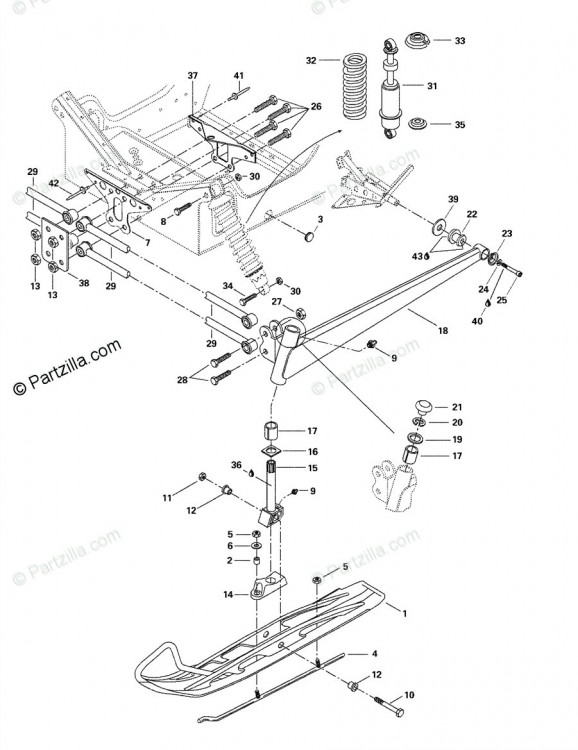 415075700 Передний амортизатор