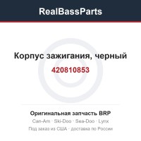 420810853 Корпус зажигания, черный
