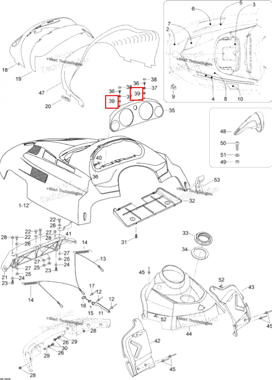 Шайба Ski-Doo Expedition TUV V800 4-TEC (2009) (M20037)