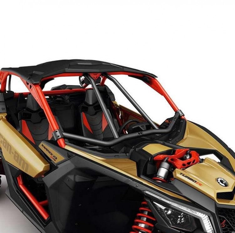 715003916 Lonestar Racing передняя панель вторжения, черный Can-Am Maverick X3