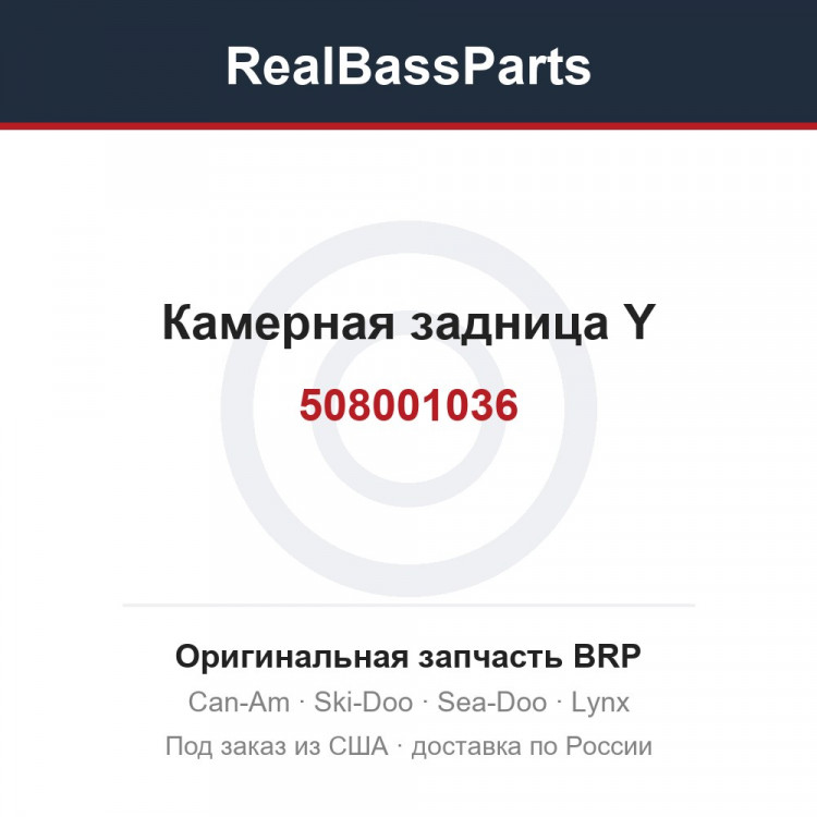 508001036 Камерная задница Y