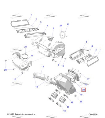 5418062 Сальник лепестковый клапан BOOST коробка