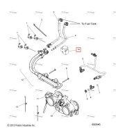 Поролон топливный LINES Polaris 800 AXYS Pro RMK LE 155 (2017) (5814352)