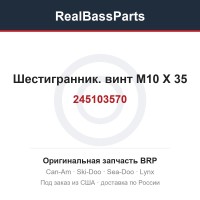 245103570 Шестигранник. винт M10 X 35
