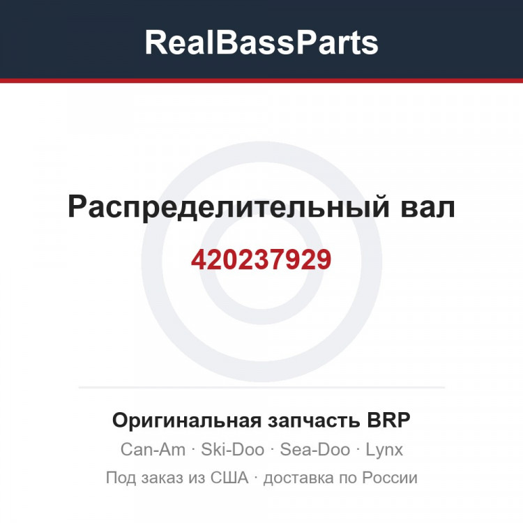 420237929 Распределительный вал