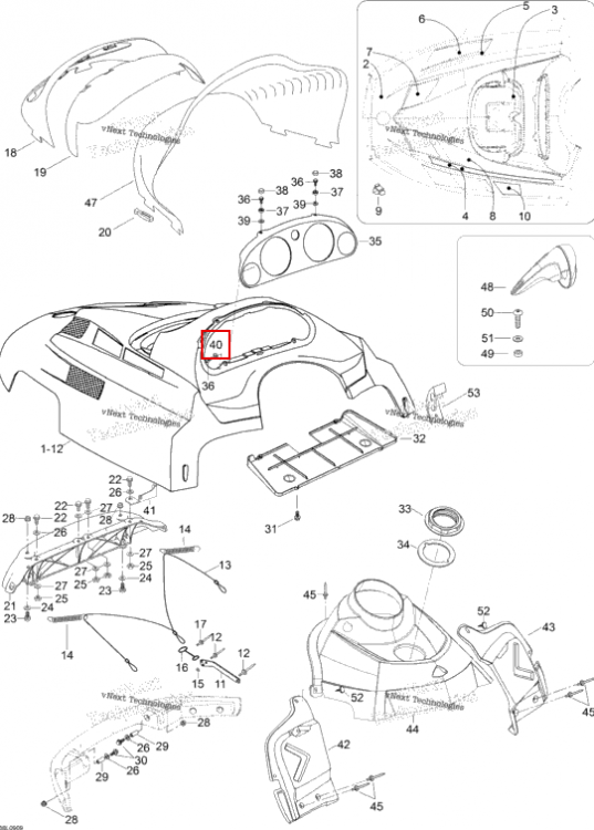 Шайба Ski-Doo Expedition TUV V800 4-TEC (2009) (M20039)