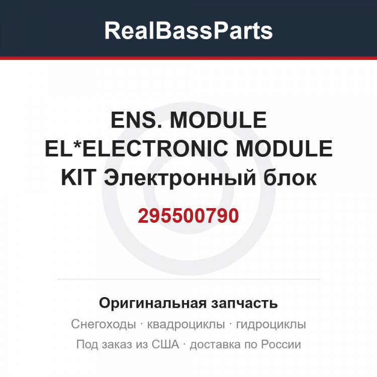 295500790 ENS. MODULE EL*ELECTRONIC MODULE KIT  Электронный блок управления