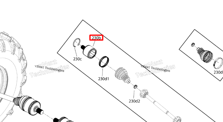 715900444 Шрус Can-Am