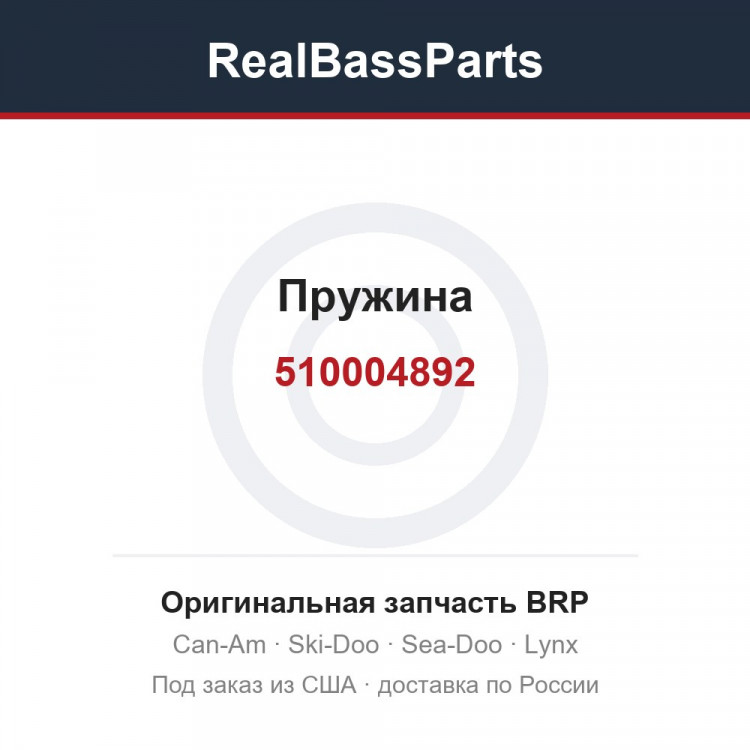 510004892 Пружина