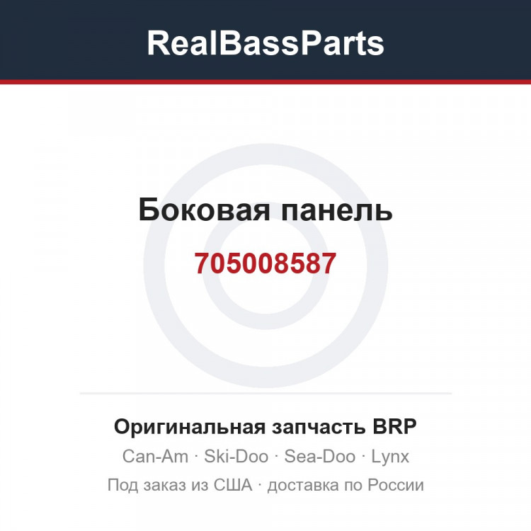 705008587 Боковая панель