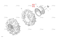 Глубокий чёрный обод 14 дюйм × 8,5 Can-Am Outlander 4x4 XMR 1000R (2025) (705503516)