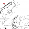 502006965 Панель боковая нижняя правая черная Ski-Doo