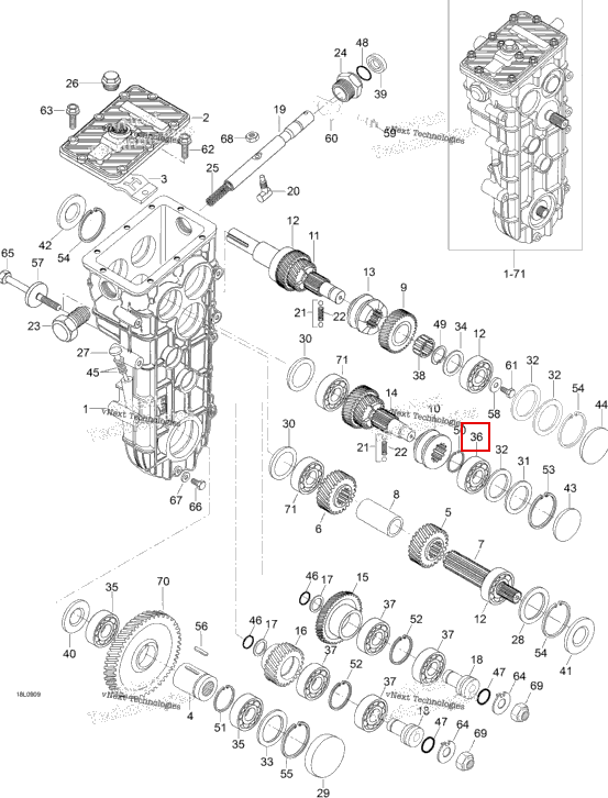Шарикоподшипник Ski-Doo Expedition TUV V800 4-TEC (2009) (M6304)