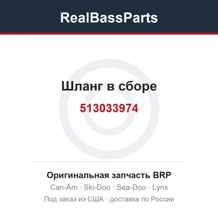 513033974 Шланг в сборе