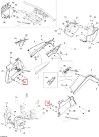 Раскос головка винт torx K50 × 16 Can-Am Outlander 400 XT (2008) (250000146)
