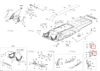 Левый носок Hold Ski-Doo Skandic SWT 600 E-TEC (2015) (518328567)