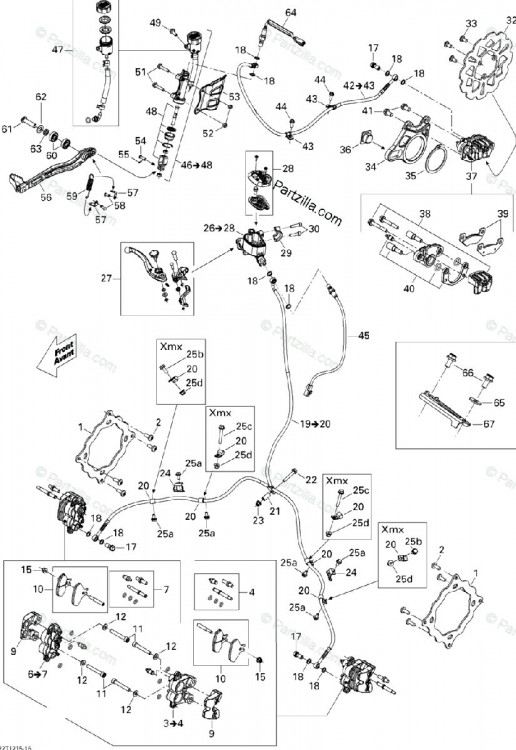 705600947 Тормозная магистраль