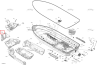 Поплавок Hull передний верхний Sea-Doo GTR 300 X (2026) (292002405)