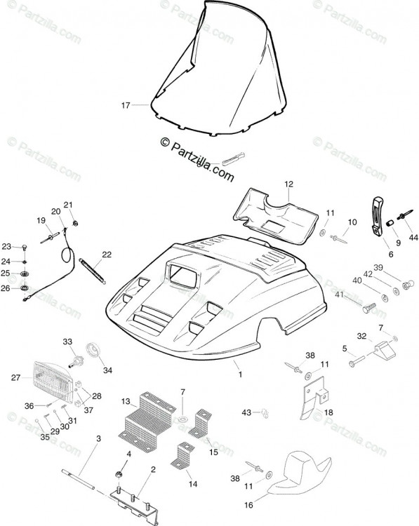 572048102 Желтый капот. CB190