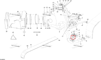 Радиатор шланг Ski-Doo Expedition TUV 600 H.O. SDI REV-XU (2009) (509000557)