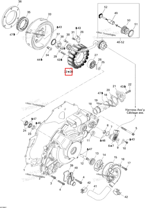 Магнето в сборе Can-Am 420296107