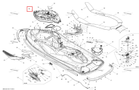 Передний блок Sea-Doo RXT-X 260 RS (2012) (291003680)