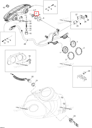 Halogen Bulb Ski-Doo 410504401