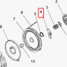 5247844 Храповик собачка ручного стартера для снегоходов Polaris RMK/AXYS