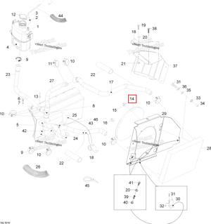 Вентилятор Ski-Doo 605155907