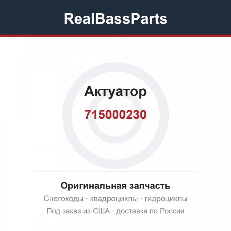715000230 Актуатор