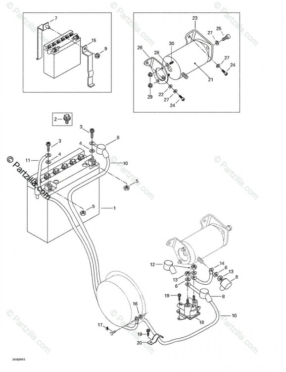 278000170 GOUJON RETENUE *STUD-RETAINER Шпилька стартера