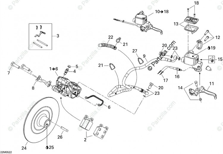 415128865 ENS.AXE/RES./PI*KIT-PIN/SPR/RE  Комплект пальцев и пружины суппорта