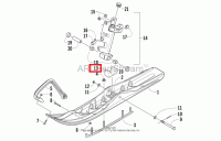 Демпфер лыжи Arctic Cat M8 DAMPER,SKI-RUBBER 2603-553