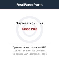 705501363 Задняя крышка