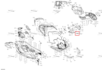 Чёрный левый подножка в сборе Package Trixx Sea-Doo Spark 900 HO ACE (2018) (291004540)