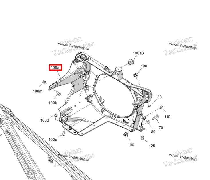 518335196 E модуль правая половина G5 Ski-Doo 518332469	