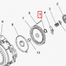 3022314 Пружина возврата ручного стартера для снегоходов Polaris RMK/AXYS 3022314