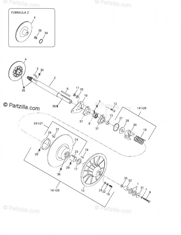 405408300 Шарикоподшипник с буртиком