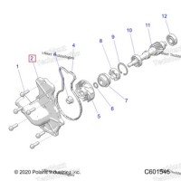 5634584 Крышка WATERPUMP CAST