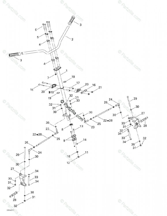 709400147 BARRE ACCOU.ASS*ROD-TIE ASS`Y / тяга