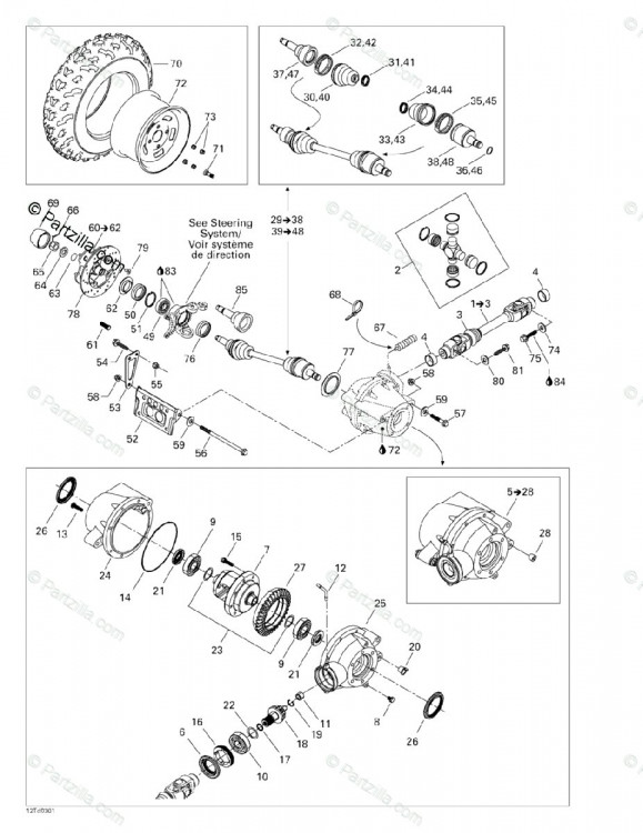 705400164 Шпилька вала 2 X 4 QUEST STD 500.